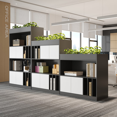 办公室隔断柜木质文件柜储物柜