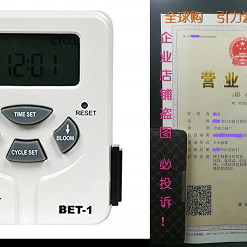 极速Blueprint EZGrOw Timer 120V, BET-1
