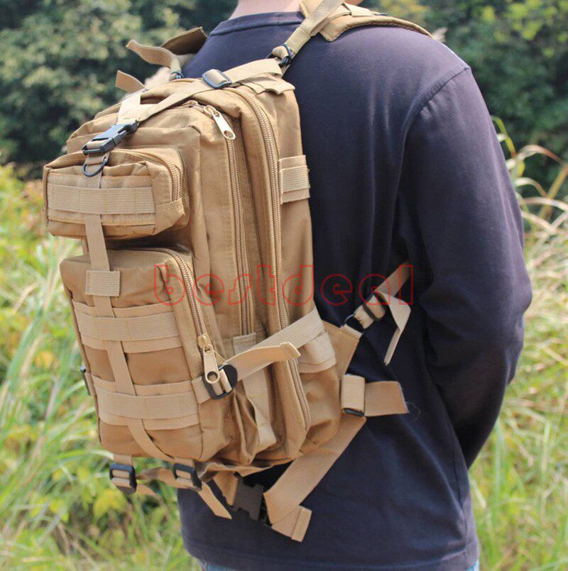 极速2020 Camouflage outdoor Backpack Big size Tactical Climb
