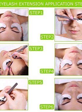 Qleng 110 Pairs Eyelash Extension Gel Patches Kit  Lash Exte