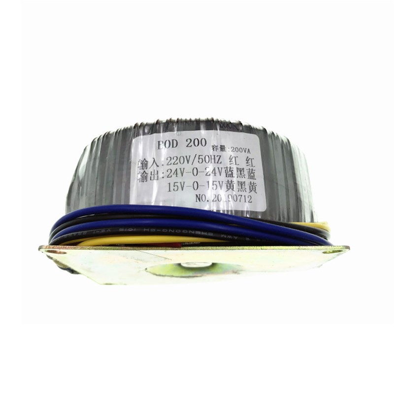 好货功放变压器 200W 环牛 220V转双24V 双15V 音箱交流变压器 A