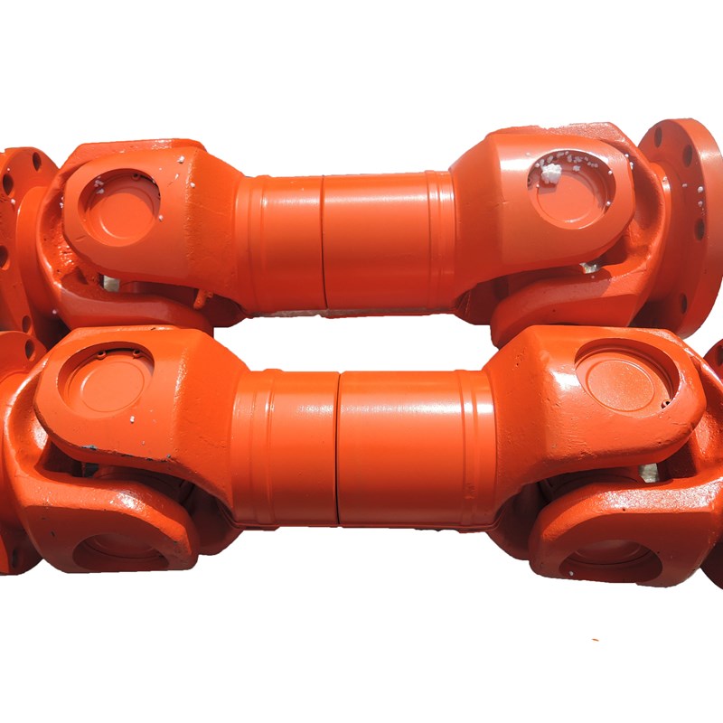 SWC150/180轻型重型十字轴式万向联轴器万向轴传动轴万向节 法兰