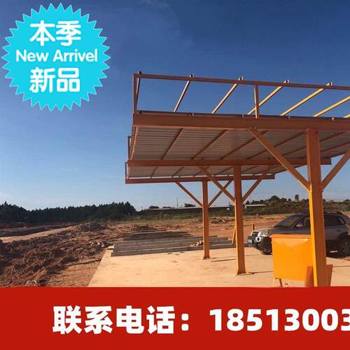 好货新品钢筋加工99m棚钢筋防护棚木工棚安全通道小型钢筋棚定制