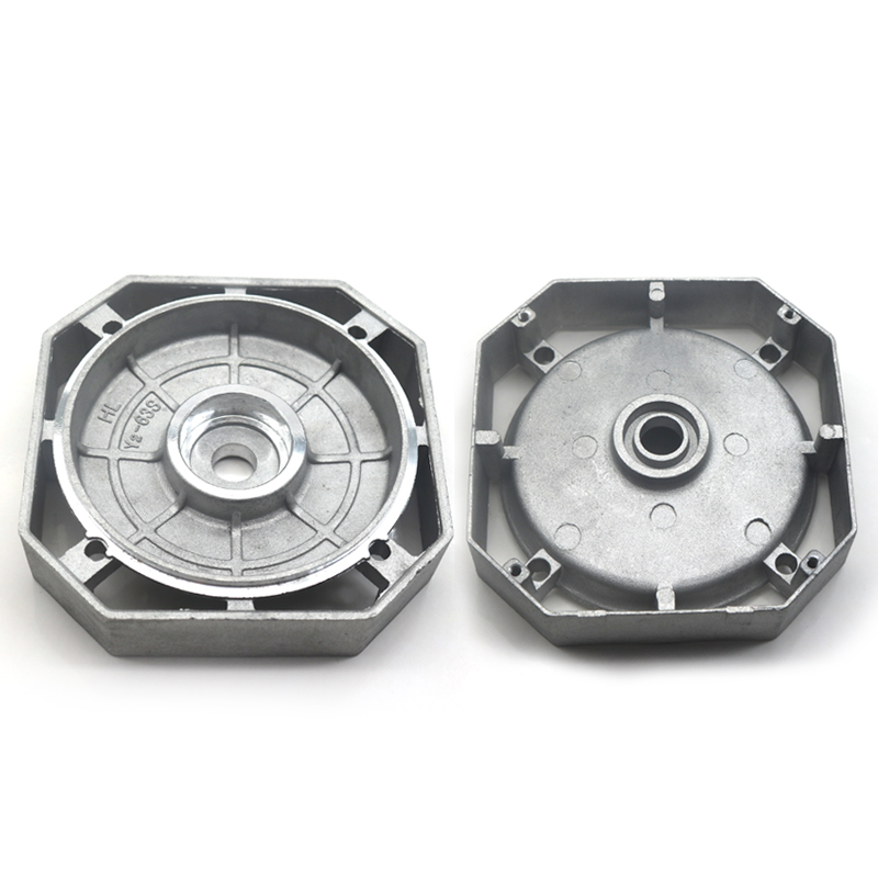 方形电机铝端盖AB型 后盖566371 80B5B14 B3门盖前端盖平盖小法兰