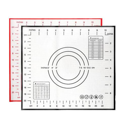 好货Kneading Dough Mat Silicone Baking Mat Pizza Cake Dough
