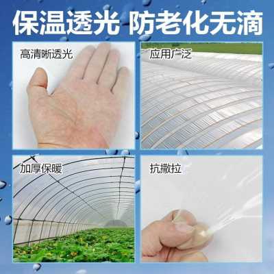 好货厂销暖棚农资仓库防冻盖布无滴膜温室大棚棚膜覆盖果树保温草