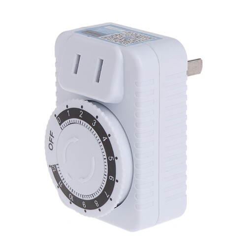 极速AC 220V 12 Hour Mechanical Plug Switch Timer Socket Home