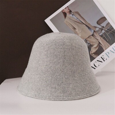 极速Fashion Women cap Winter Bucket Hat Warm Wool Fisherman