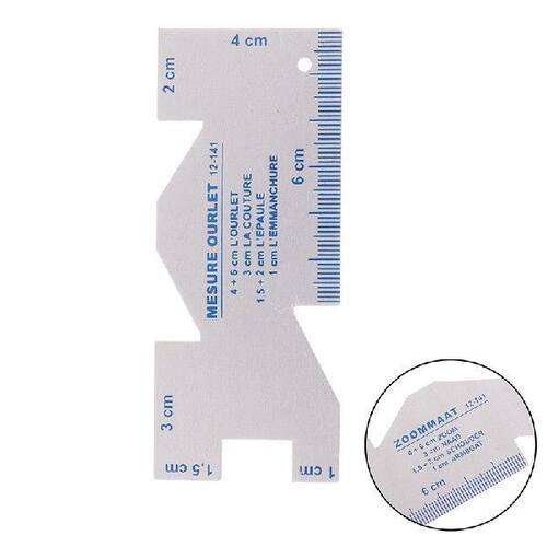 好货DIY Plastic Sewing Ruler Patchwork Thickness Ruler