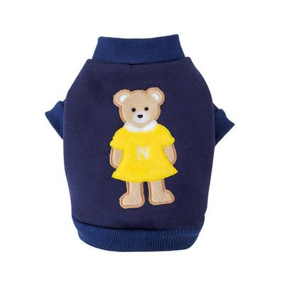 泰迪专用卫衣秋天冬天穿的黑灰小体狗狗衣服小型犬小奶狗用品大全