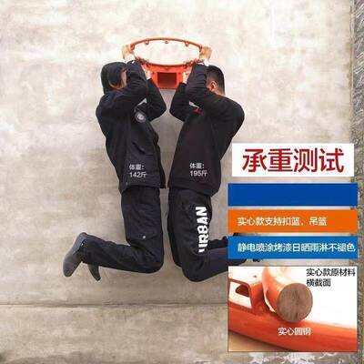 极速篮球框挂式室外篮球架户外儿童家用室内小学生标准投篮架网壁