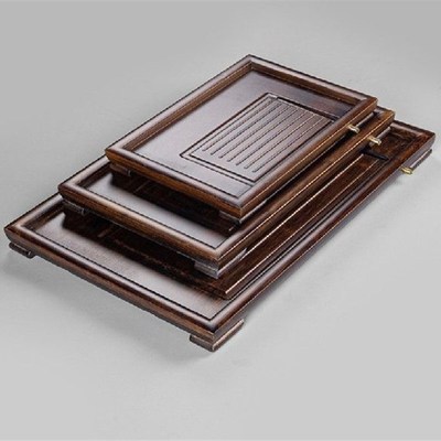 极速High-grade Bamboo Tea Tray/Japanese Tea Set/Rectangular