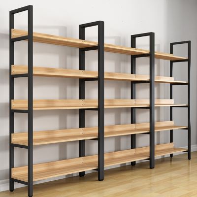 好货超市货架展示架落地简易多层置物架多功能收纳架化妆品展示柜