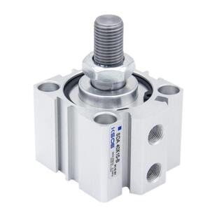 极速外螺纹薄型气缸SDA50 5X10X15X20X25X30X40X60 100 63X80