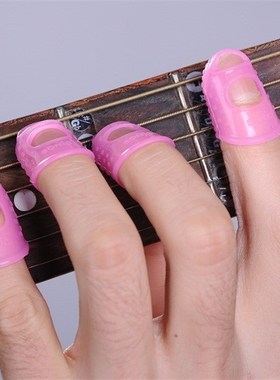 4pcs guitar picks fingertip Finger Thumb Picks Plectrums She