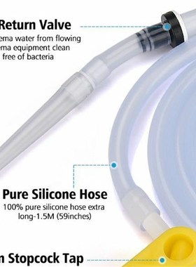 极速Reusable Vagina Anal Douche Cleaner Coffee Enema Kit Pas