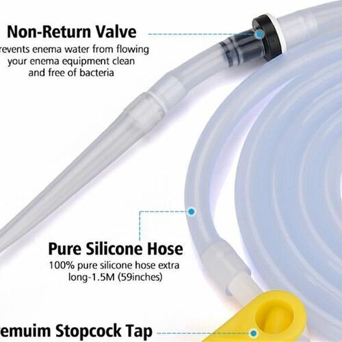 极速Reusable Vagina Anal Douche Cleaner Coffee Enema Kit Pas