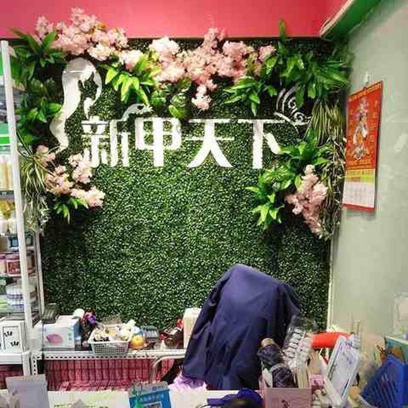 极速绿草照相馆墙体带花草皮墙塑胶植被幼儿园假草坪假地皮地垫子