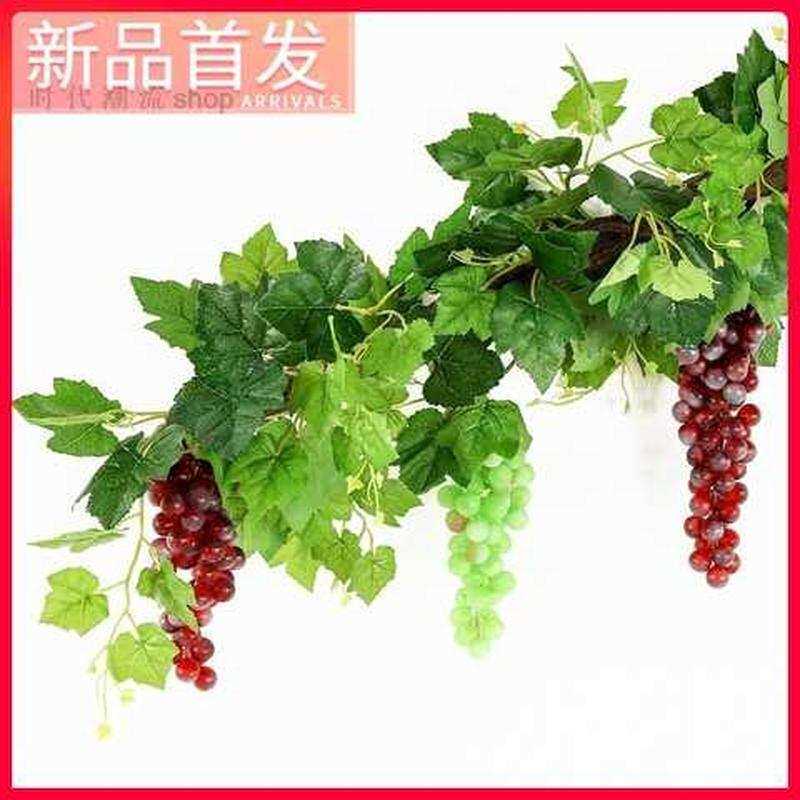 极速?网红房顶藤叶树叶子蔓藤家用绿植塑料假花天花吊顶藤条挂饰