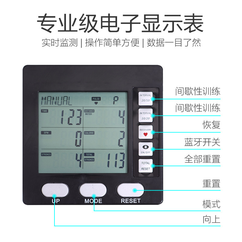 极速c2室内滑雪模拟机健身房有氧运动风阻滑雪器商用划雪机健身器