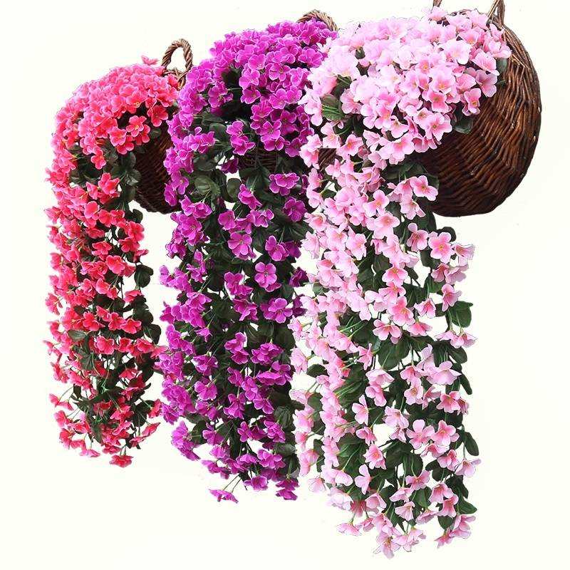 极速中秋国庆节植物花壁假花藤条挂花垂吊假花室内室外家客厅装饰