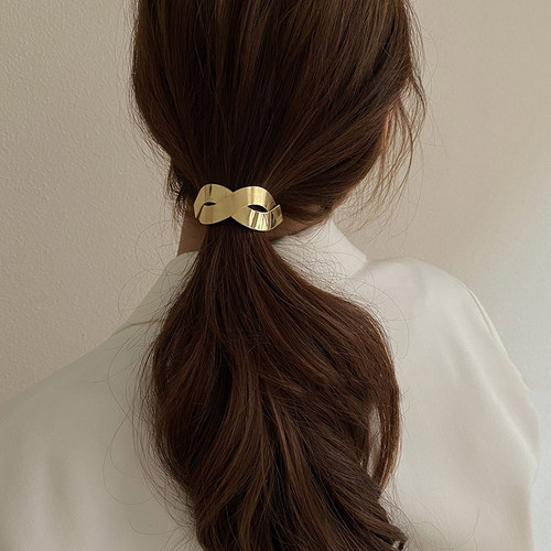 好货Fashion Metal Elastic Hair Band Korea Hair Accessories F