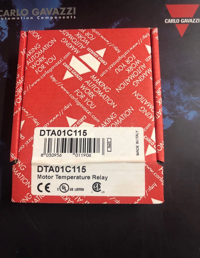 好货(议价)DTA01C115瑞士佳乐原装精品马达过温保护监控继电器C