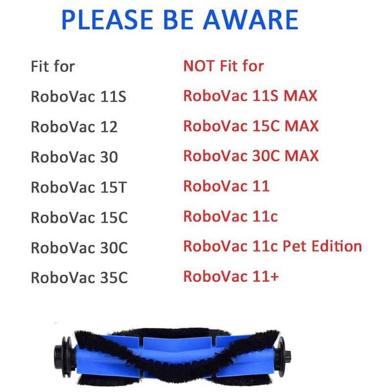 3Pcs Replaccement Parts for Eufy Robo1Va 11S 15C VUWSacuumF