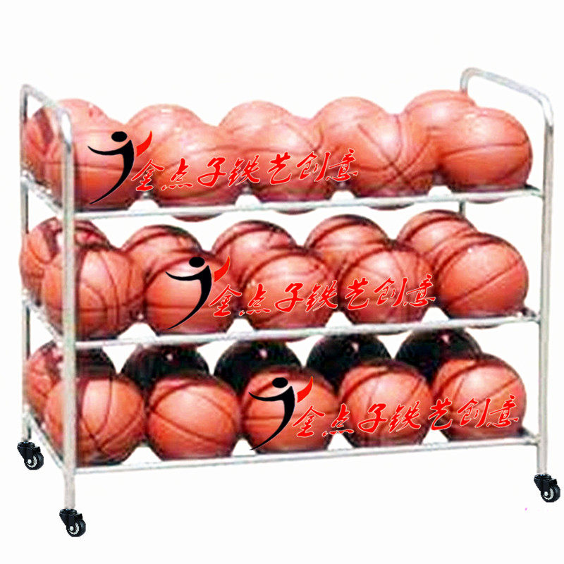 极速置球架放足球的架子收纳架可移动排球放置架皮球架篮球货架收