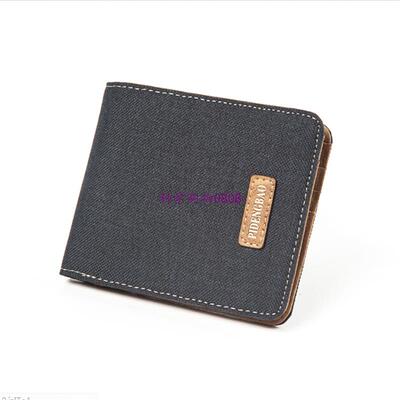极速2016 New Arrive Wallet Purses Mens Canvas Wallet Cartei