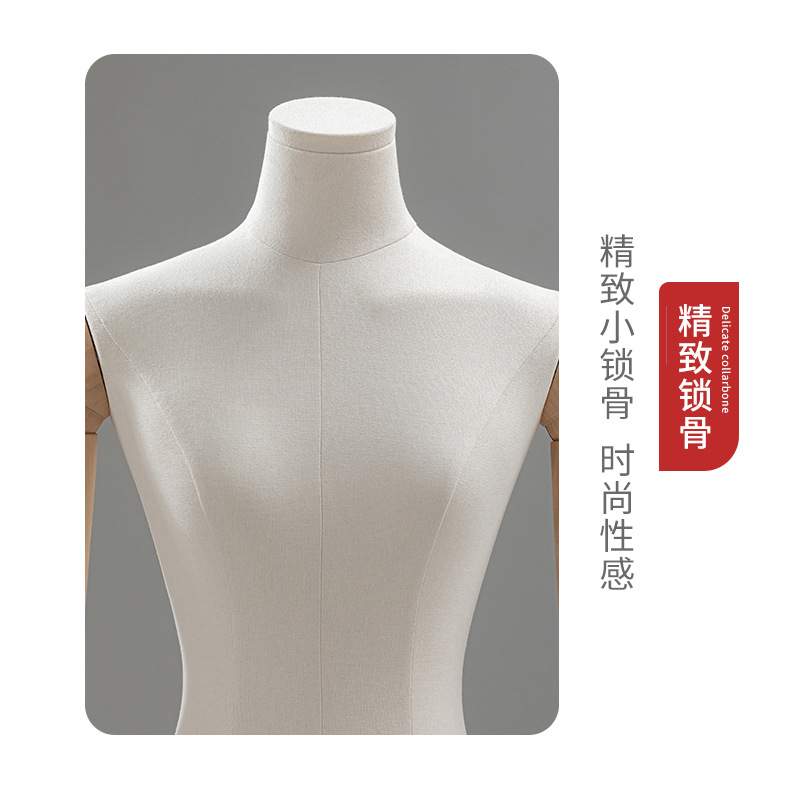 服装店韩版小胸锁骨模特道具女挂件手人台假人偶模特展示架全身