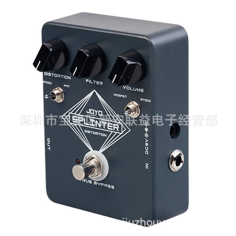 JOYO JF-21 SPLINTER斯普林特失真效果 两种类型失真的有趣的结合