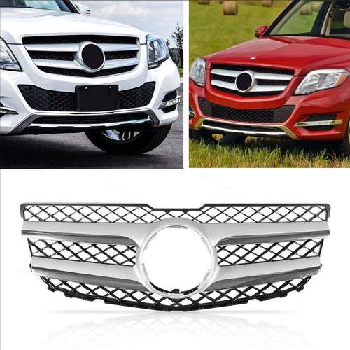 适用于奔驰GLK级X204W204中网前中网栅格改装装饰前脸A2048802983