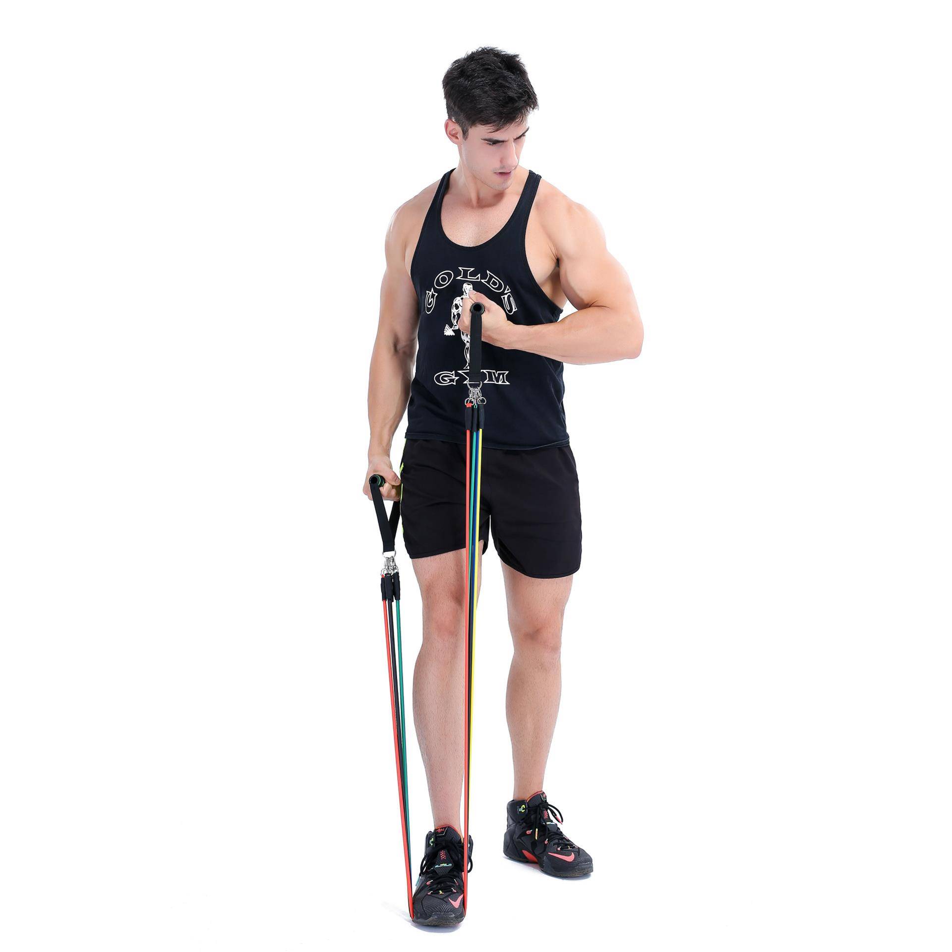 健身绳弹力管套装、拉力绳健身男女力量训练套装、健身拉力管套装