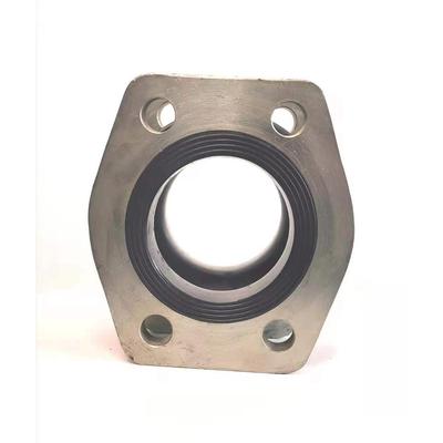 SAE橡胶软连接NG液压油路挠性接头上海松江静迈橡胶软接头