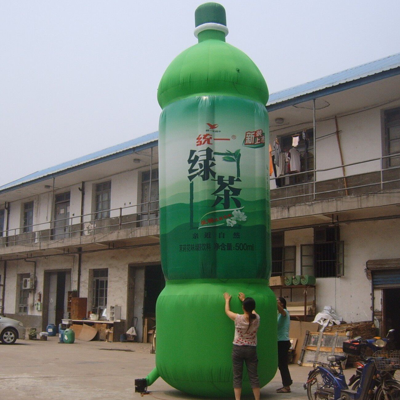 厂家供应充气可乐瓶子 超市开业充气广告瓶饮料瓶批发