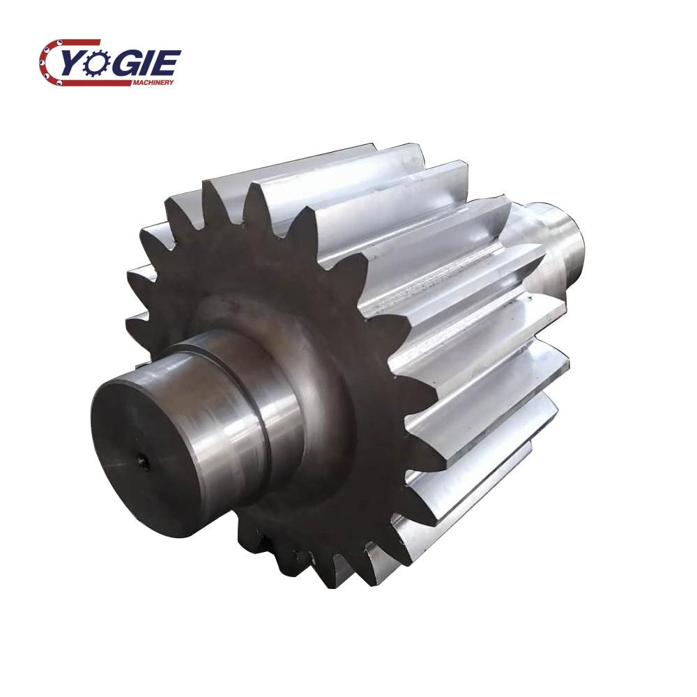 洛阳数控龙门铣加工矿山破碎机粉碎机传动大模数直齿轮轴