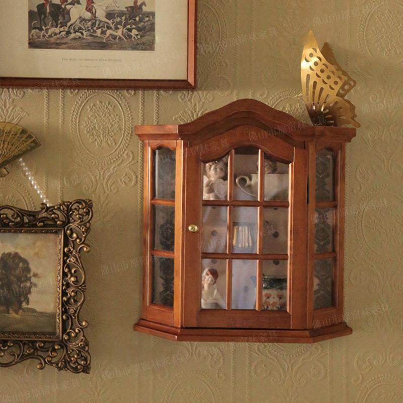 爱丽丝的魔法壁橱实木壁挂置物柜装饰小柜子法式复古陈列柜子,鲜花速递/花卉仿真/绿植园艺,割草机/草坪机,淘宝优惠券,粉丝福利购,淘宝优惠卷