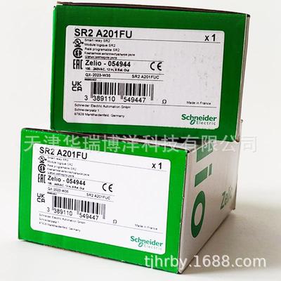 SR2A201FU基本型逻辑控制器AC100-240V继电器输出带显示面板