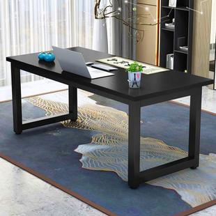 1米1.4米180长简易高书桌办公桌子 电脑桌长条桌60cm70