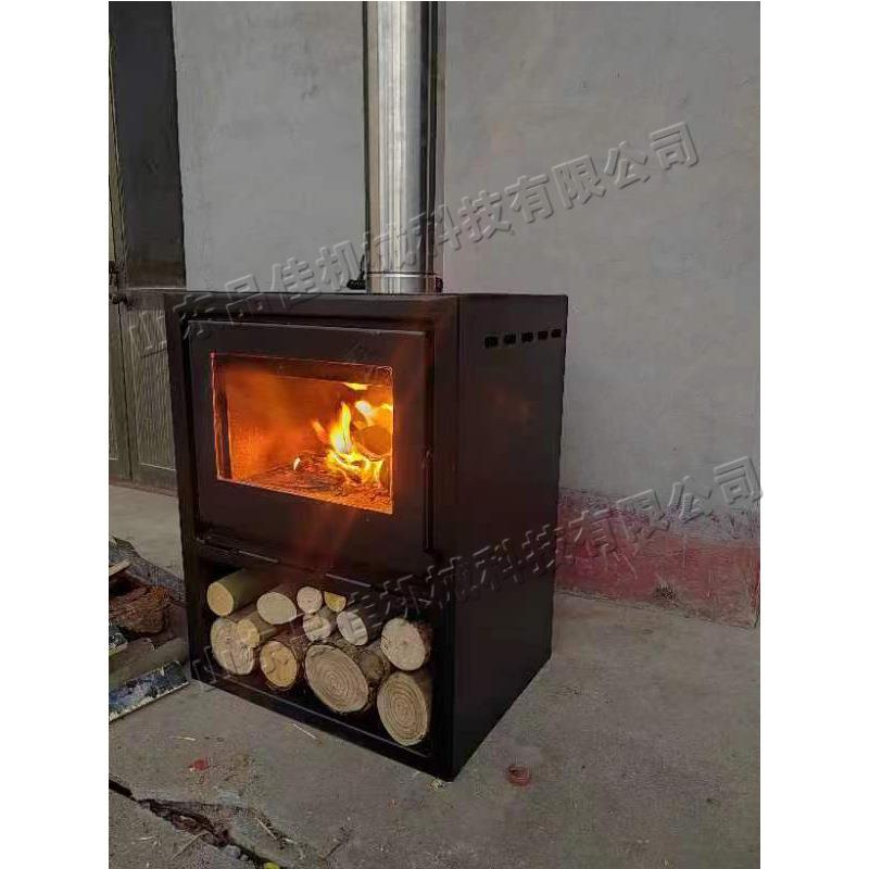 真火壁炉冬季长江三角洲地区室内柴火炉别墅自建房客厅取暖炉