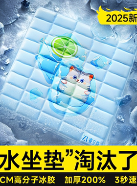 冰垫坐垫2025新款PCM冰凉垫水凝胶防褥疮夏日降温神器床上免注水