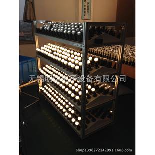 插拔燈座更耐用 廠家燈泡老化架罩燈老化車五爪式