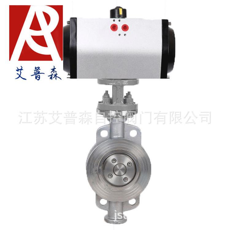 气动硬密封对夹蝶阀/不锈钢气动硬密封对夹D673W-16P/25P