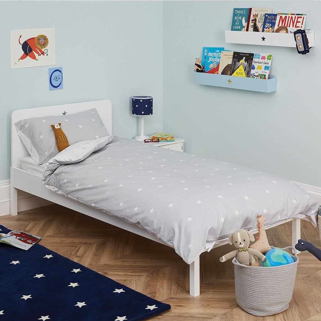 od59儿童书架墙上免打孔角落展示架床头简易一字置物架收纳架