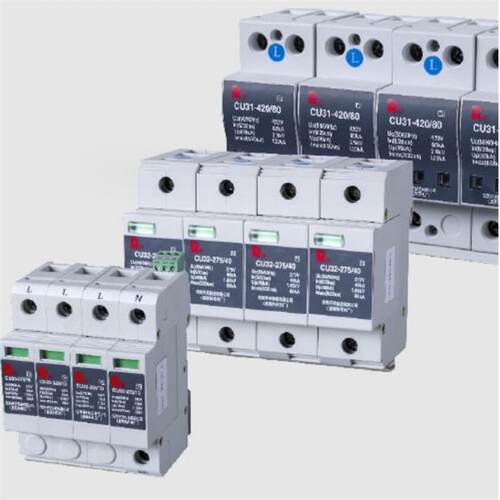 常熟防雷CU31CU33-250/420CU33-385CU32-275/510CU3电涌保护器