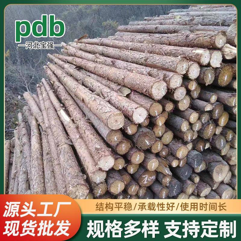 松木杆落叶松木杆23456米落叶松木杆供应建筑工程落叶松