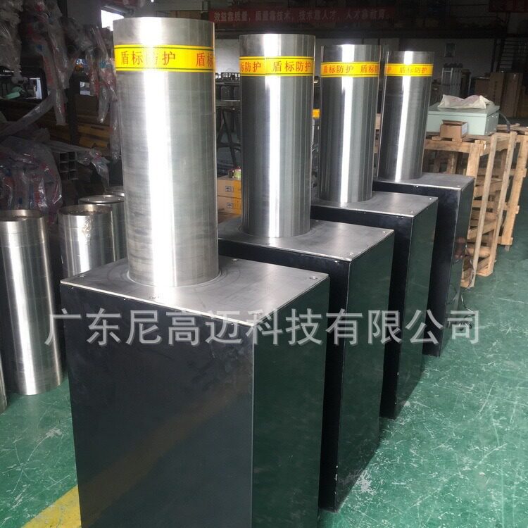 电动升降车阻桩遥控开关上下挡车地桩自动升降桩路障厂家批发