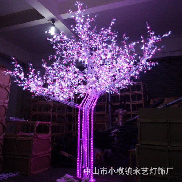 3.5米LED发财树灯公园花园美丽发光树景观灯道路广场节日装饰灯树