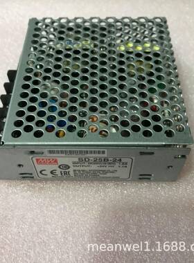 明纬DC转DC直流25W开关电源SD-25A/25B/25C5V12V24V小功率